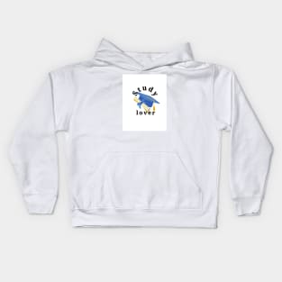 Study love Kids Hoodie